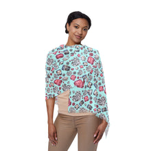 Load image into Gallery viewer, Lightweight Floral Heart Scarf