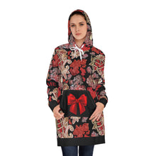 Load image into Gallery viewer, Women's Hoodie Dress 'Holidays Couture'
