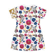 Load image into Gallery viewer, T-Shirt Dress Espe 'Ibiza Power'