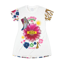 Load image into Gallery viewer, T-Shirt Dress Espe 'Ibiza Power'