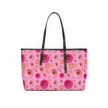 Load image into Gallery viewer, PU Leather Shoulder Bag 'Pink garden'
