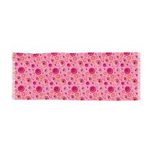 Load image into Gallery viewer, Pink Floral Light Scarf — Lightweight Spring Blossom Scarf