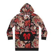 Load image into Gallery viewer, Women's Hoodie Dress 'Holidays Couture'