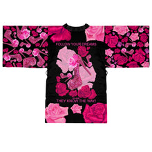 Load image into Gallery viewer, Long Sleeve Kimono Robe 'Princess dreams'
