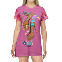 Load image into Gallery viewer, Dress Violle 'Eat me drink me'