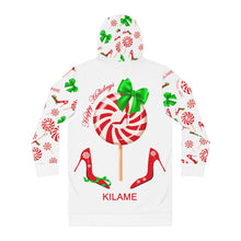 Load image into Gallery viewer, Women's Hoodie Dress 'Peppermint'