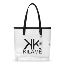 Load image into Gallery viewer, Clear tote bag 'Kilame logomania'