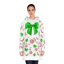 Load image into Gallery viewer, Women's Hoodie Dress 'Peppermint'
