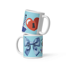 Load image into Gallery viewer, White glossy mug 'Wonderland'