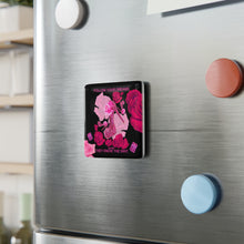 Load image into Gallery viewer, Porcelain Magnet, Square 'Follow your dreams'