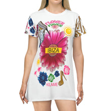 Load image into Gallery viewer, T-Shirt Dress Espe 'Ibiza Power'