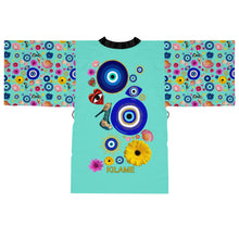 Load image into Gallery viewer, Long Sleeve Kimono Robe 'Viva la vida'