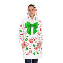 Load image into Gallery viewer, Women's Hoodie Dress 'Peppermint'