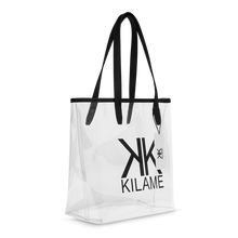 Load image into Gallery viewer, Clear tote bag 'Kilame logomania'