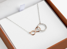 Load image into Gallery viewer, Cinderella Infinity Circle Necklace