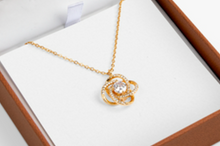 Load image into Gallery viewer, Cinderella Love Knot Necklace