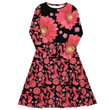 Load image into Gallery viewer, Long sleeve midi dress 'Influencer Glam'