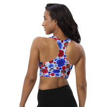 Load image into Gallery viewer, Longline sports bra 'USA'