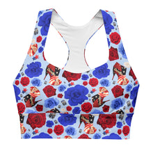 Load image into Gallery viewer, Longline sports bra 'USA'