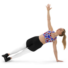 Load image into Gallery viewer, Longline sports bra 'USA'
