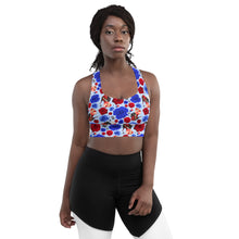 Load image into Gallery viewer, Longline sports bra 'USA'