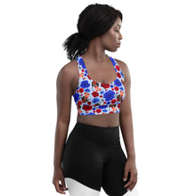 Load image into Gallery viewer, Longline sports bra 'USA'