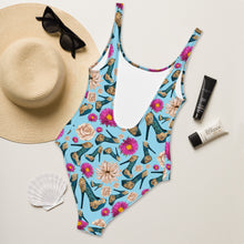 Load image into Gallery viewer, One-Piece Swimsuit 'Scarpe Azzurre'