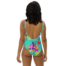 Load image into Gallery viewer, One-Piece Swimsuit 'Flamingo Art'