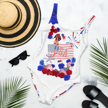 Load image into Gallery viewer, One-Piece Swimsuit 'America'
