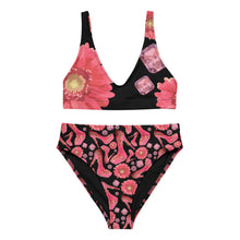 Load image into Gallery viewer, Recycled high-waisted bikini 'Influencer Glam'