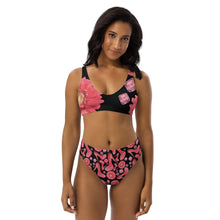 Load image into Gallery viewer, Recycled high-waisted bikini 'Influencer Glam'