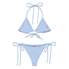Load image into Gallery viewer, All-over print recycled string bikini 'Miami Art'
