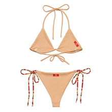 Load image into Gallery viewer, All-over print recycled string bikini 'Empire State of dreams'