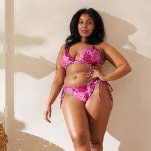 Load image into Gallery viewer, All-over print recycled string bikini 'Princess dreams'