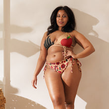Load image into Gallery viewer, All-over print recycled string bikini 'Empire State of dreams'