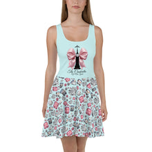 Load image into Gallery viewer, Cinderella Bow Skater Dress