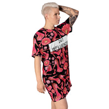 Load image into Gallery viewer, T-shirt dress 'Influencer Glam'