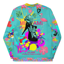 Load image into Gallery viewer, Bomber Jacket 'Miami Art'