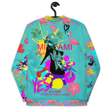 Load image into Gallery viewer, Bomber Jacket 'Miami Art'