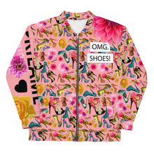 Load image into Gallery viewer, Bomber Jacket 'I close deals in heels'