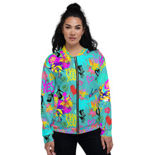 Load image into Gallery viewer, Bomber Jacket 'Miami Art'