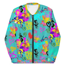 Load image into Gallery viewer, Bomber Jacket 'Miami Art'