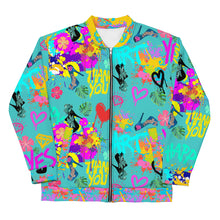 Load image into Gallery viewer, Bomber Jacket 'Miami Art'