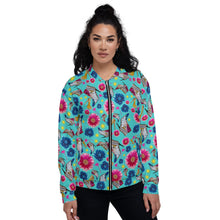 Load image into Gallery viewer, Bomber Jacket 'Flower Power'