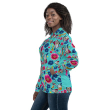 Load image into Gallery viewer, Bomber Jacket 'Flower Power'