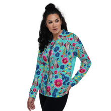 Load image into Gallery viewer, Bomber Jacket 'Flower Power'