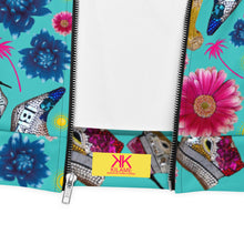 Load image into Gallery viewer, Bomber Jacket 'Flower Power'