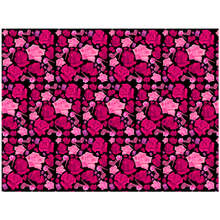 Load image into Gallery viewer, Throw Blanket 'Pink crystals shoes'