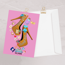 Load image into Gallery viewer, Greeting card 'Eat me drink me'