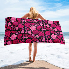 Load image into Gallery viewer, Towel 'Pink crystals shoes'